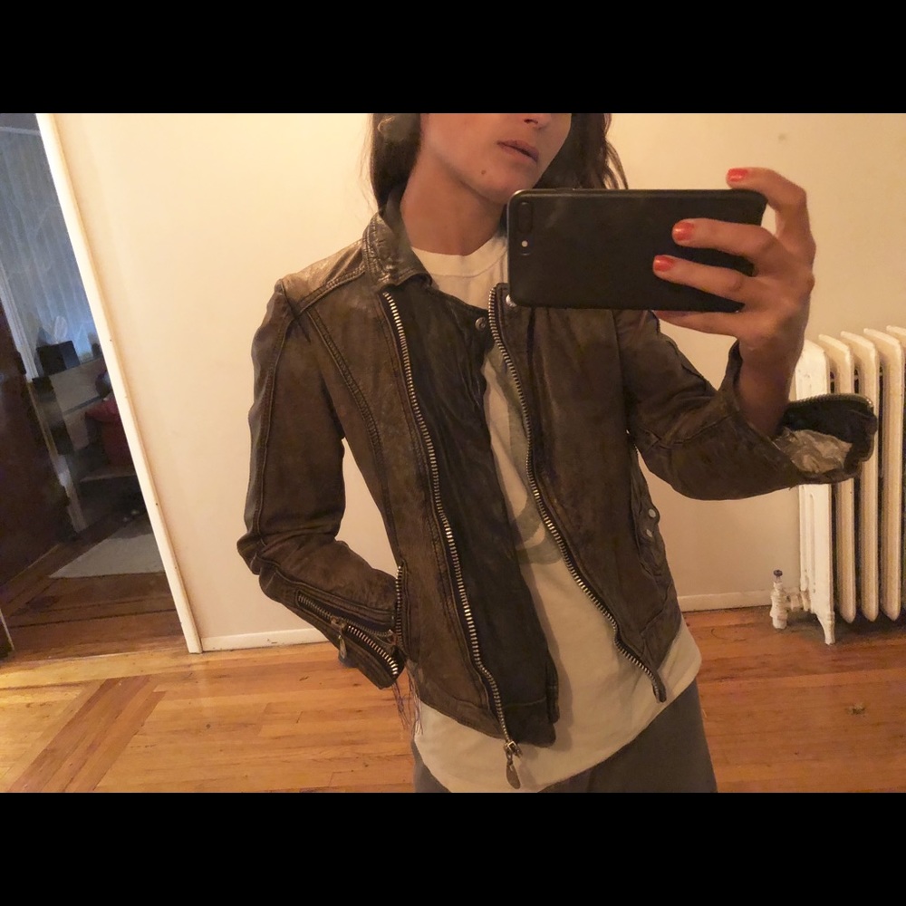 DOMA Leather jacket Size Sm/M